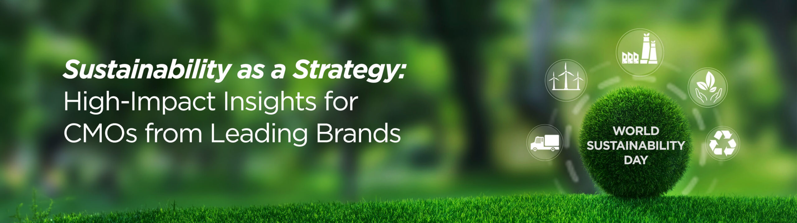 Sustainability as a Strategy: High-Impact Lessons for CMOs from Leading Global Brands