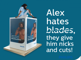 Philips shows Alex a #newway2shave